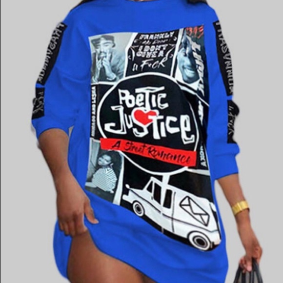 Poetic justice shirt dress